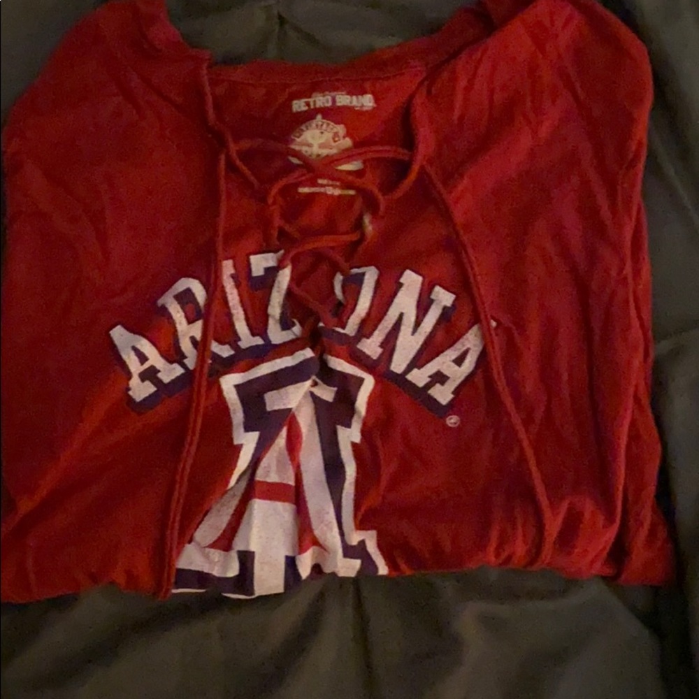 Red Arizona T-shirt - Picture 1 of 3